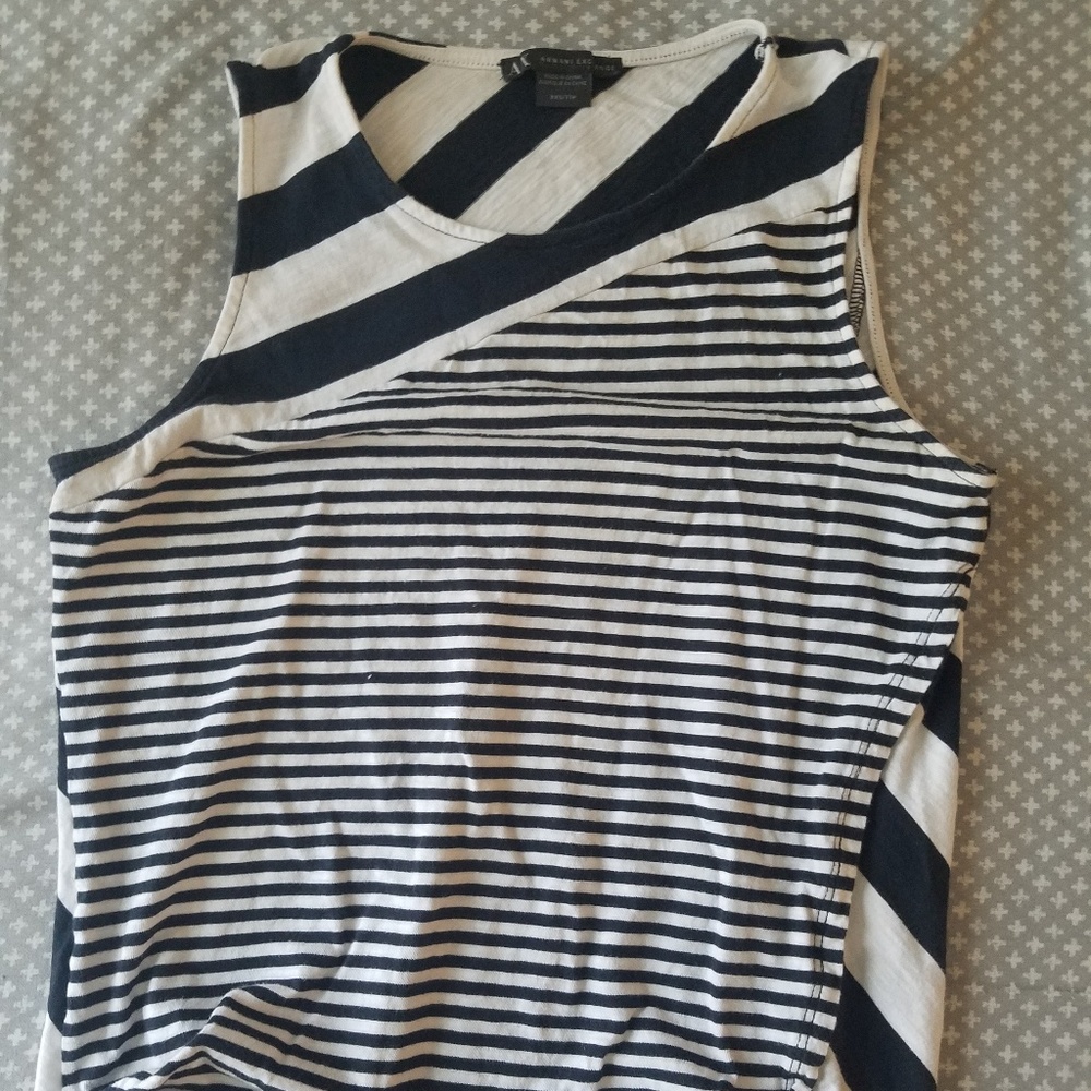 Armani Exchange Striped Tank